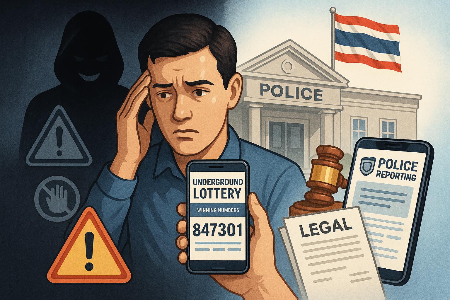 โดนโกงจากการเล่นหวยใต้ดิน สามารถแจ้งความได้ไหม?